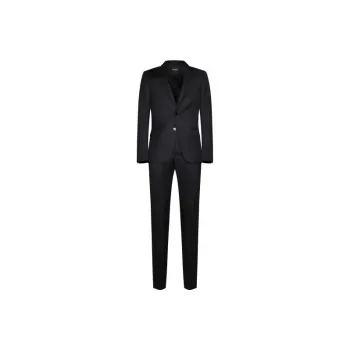 Zegna Business Suits Men's Black