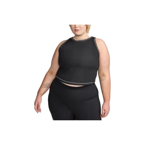 Nike One Fitted Women's Dri-FIT Ribbed Tank Top girls Size