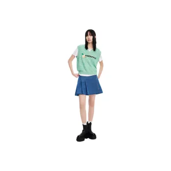 H'S x FAINT STUDIO Tank Tops Women's Emerald Green