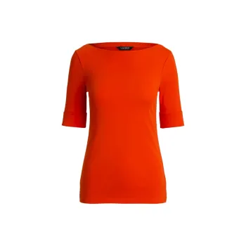 Ralph Lauren T Shirt Women's Orange