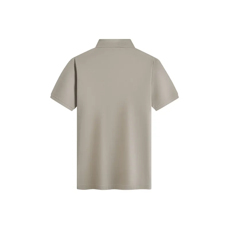 Dance With Wolves Polo Shirt Men's Khaki-1