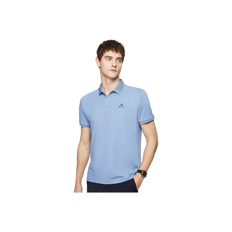 Red bean Polo Shirts Men-0