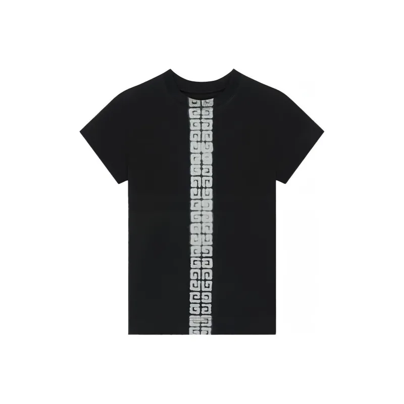 Givenchy X Chito Slim Fit T Shirt With Tag Effect 'Black'-0