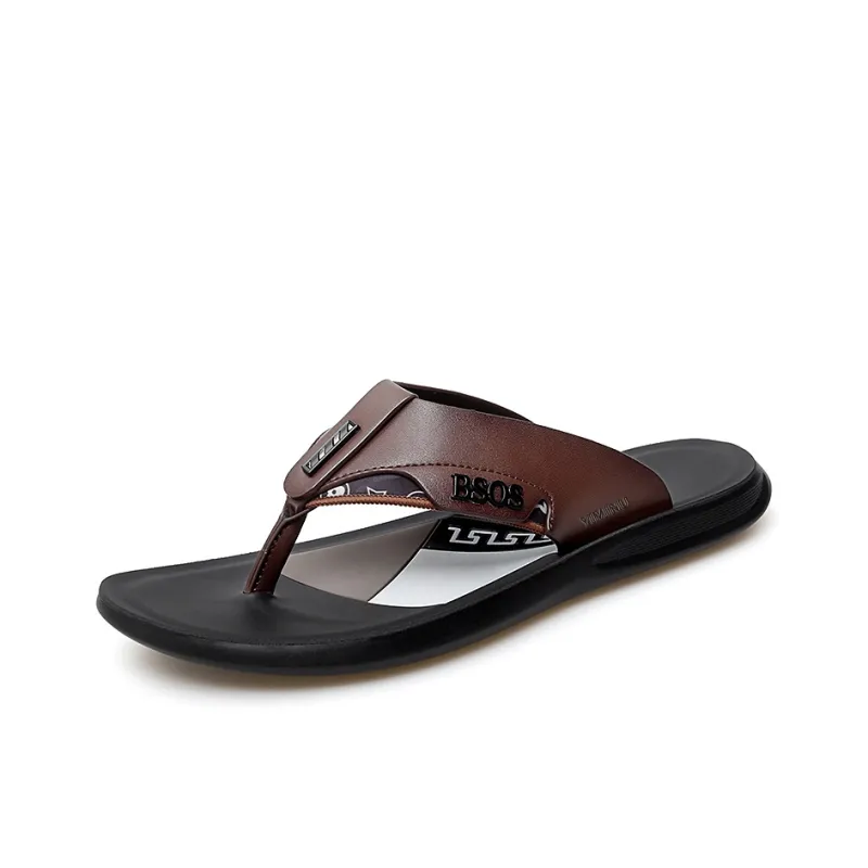 Eminu Rubber Sole Quick Dry Flip Flops Men's-4