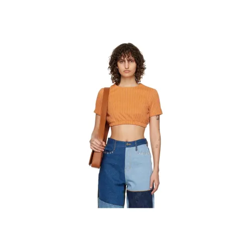 ADER ERROR T-Shirts Women's Orange