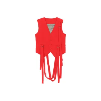 Yohji Yamamoto Tank Top Women's Red