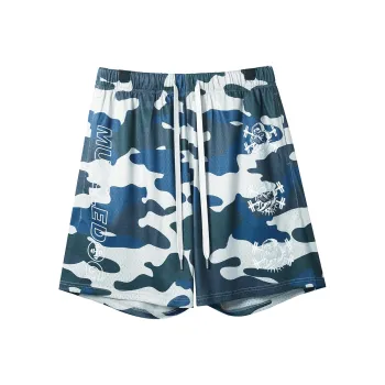Muscle Dog Casual Shorts Men's Camouflage