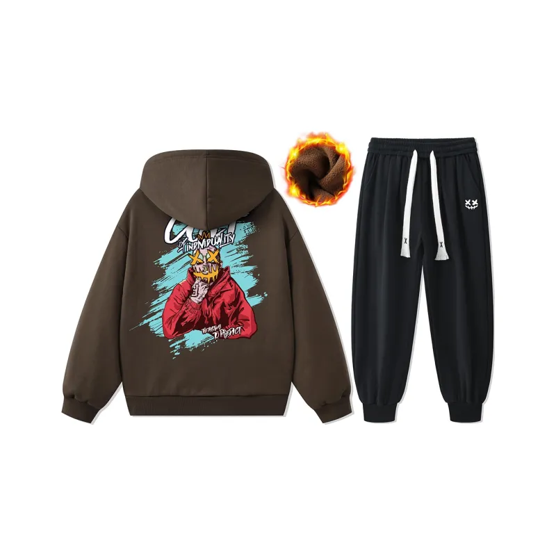 CULT OF INDIVIDUALITY Sweatshirt Set Unisex-23