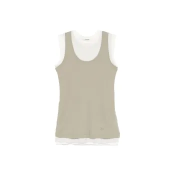 JIL SANDER + Layered Tank Top