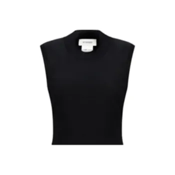 SportMax Quatto Mock Neck Sleeveless Top