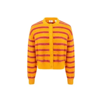 Levis Crop Tops Women's Red Yellow