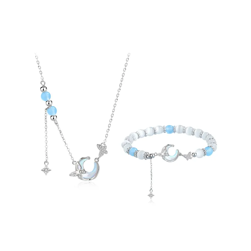 GIFU Colored Glaze Necklaces Women's-5