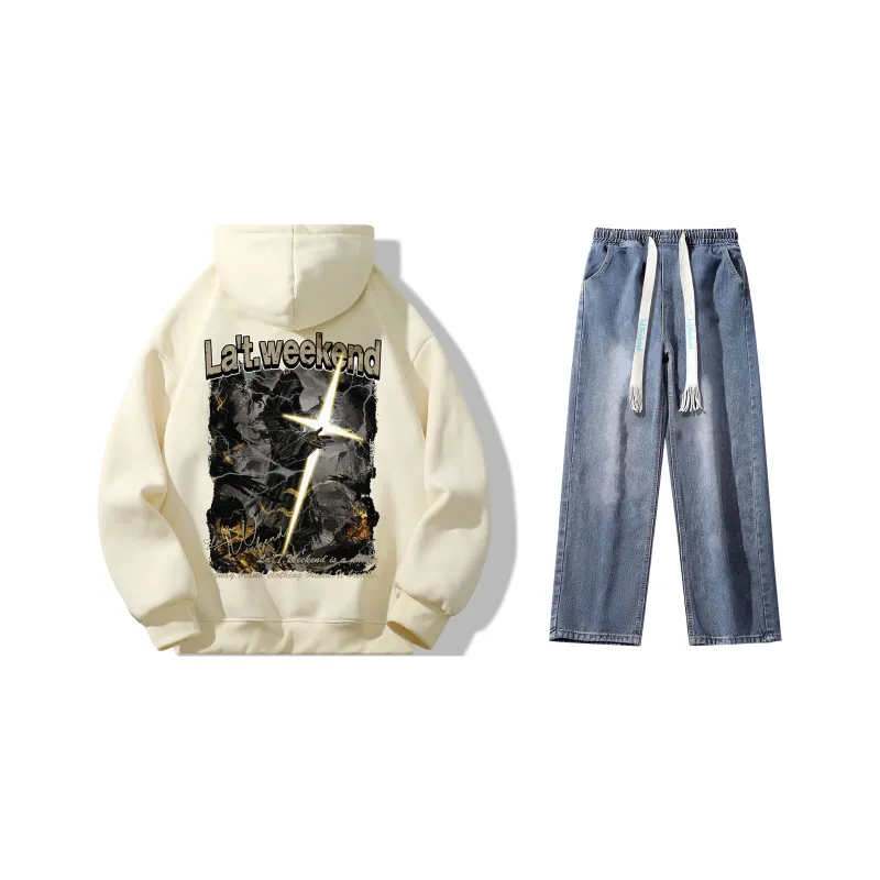 LA'T.WEEKEND Sweatshirt Set Unisex-30