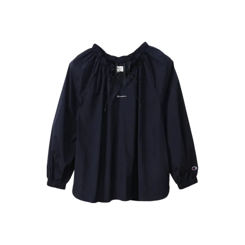 Champion Straight Long Sleeved T Shirt Japan Version Women's-1