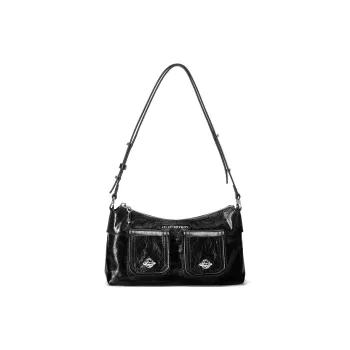 JELLYTOYBOY Cow Leather With Artificial Leather Planet Frame Shoulder Bag Shoulder Bag Women's Multicolor