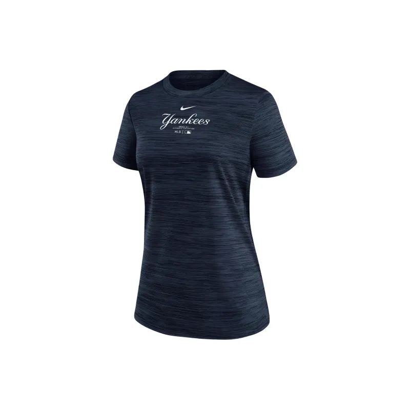 Nike New York Yankees Authentic Collection Practice Velocity Women's Nike Dri FIT Mlb T Shirt-0