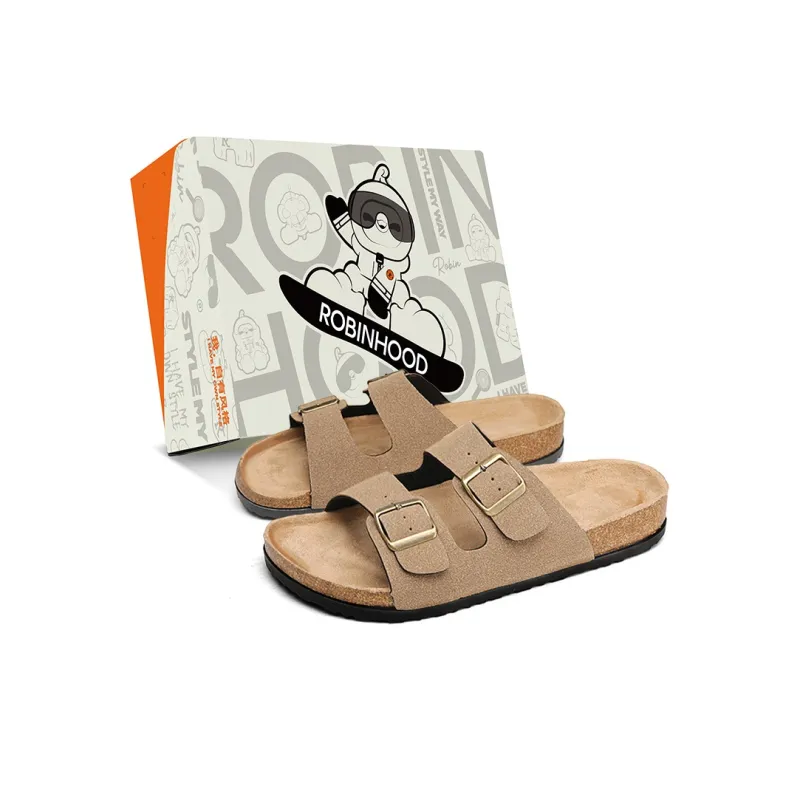 ROBINHOOD Abrasion Resistant Slide Slippers Unisex Box Included-0