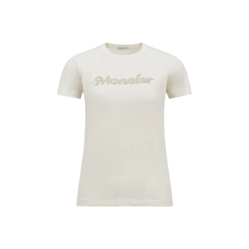 Moncler Logo Detailed Crewneck T Shirt-0