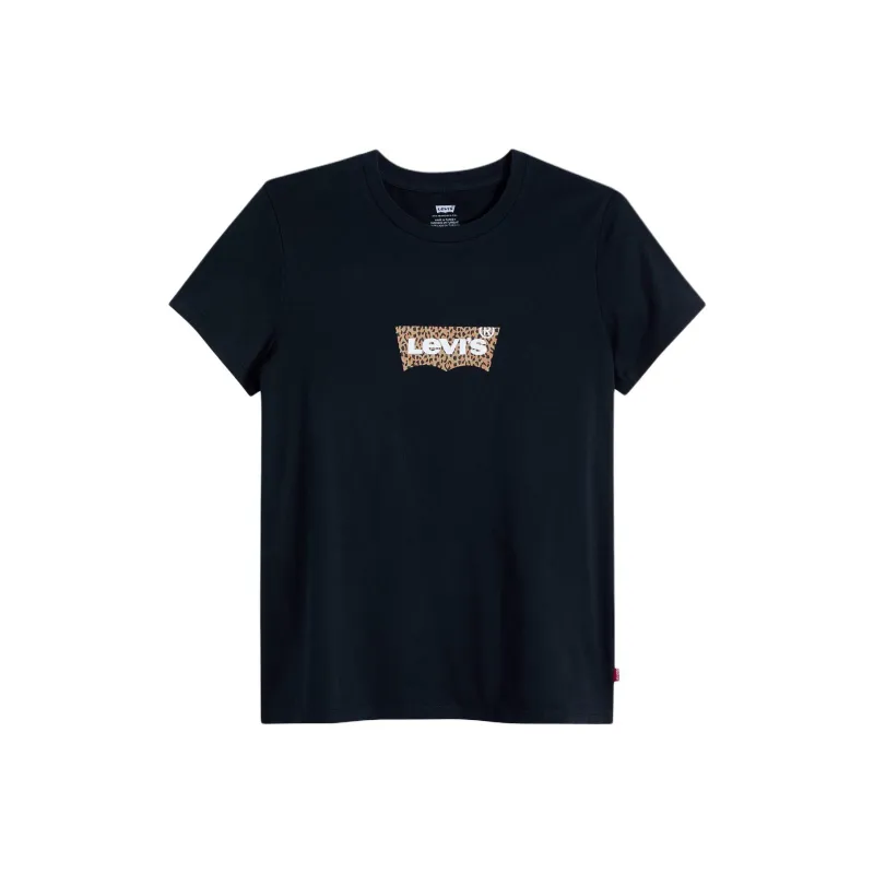 Levis T Shirts Women's Black-0