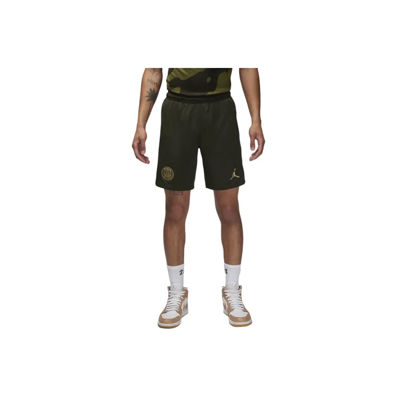 Nike Paris Saint Germain 2023/24 Stadium Fourth Men's Jordan Dri FIT Soccer Replica Shorts-0