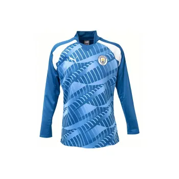 PUMA Manchester City's Home Jersey Collection Soccer Jersey Men's Blue