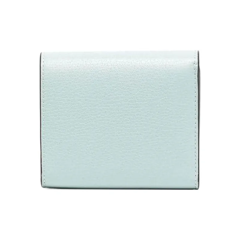 Mulberry Leather Wallet Women's Mint Green-1