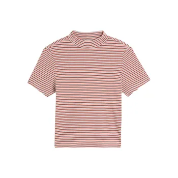 Levi's T Shirt Women's Red Stripes