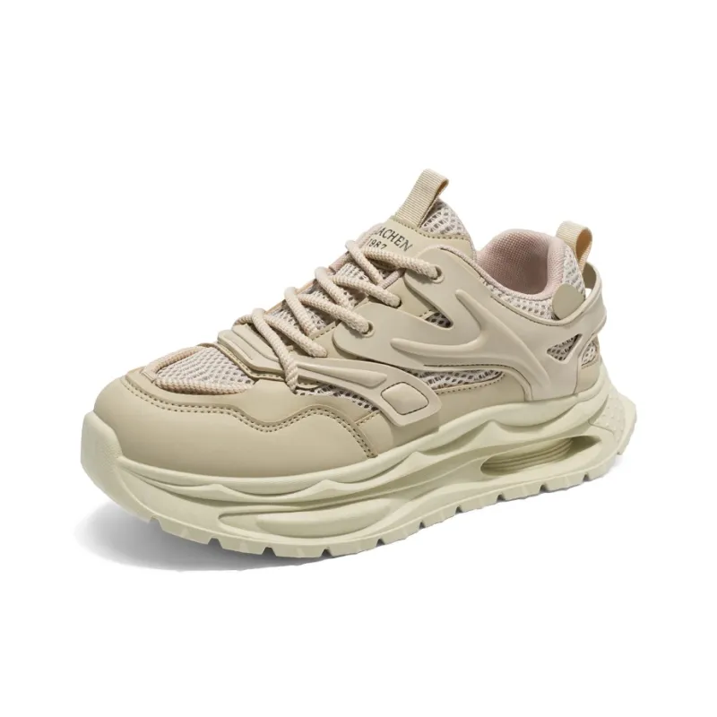Magelly Shock Absorbers With Slip Resistant And Abrasion Resistant Properties Low Top Chunky Sneakers Men's-7