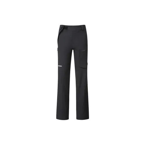SALOMON Ski Pants Men Black