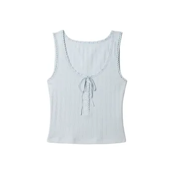 Doen X GAP DOEN Collaboration Series Tank Tops Women's Dublin Blue