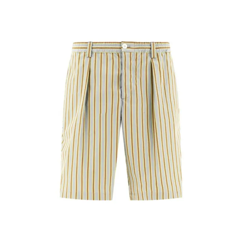 MARNI Striped Bermuda Shorts-0