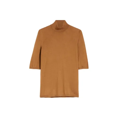 MaxMara Crop Tops Women's Umber