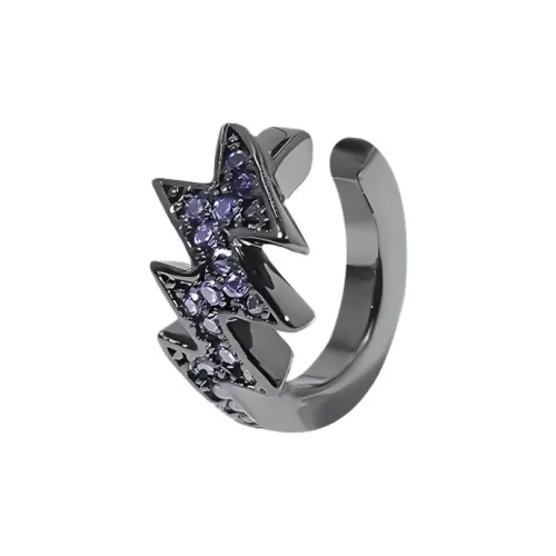 Universe Search Alloy Clip On Earrings Unisex