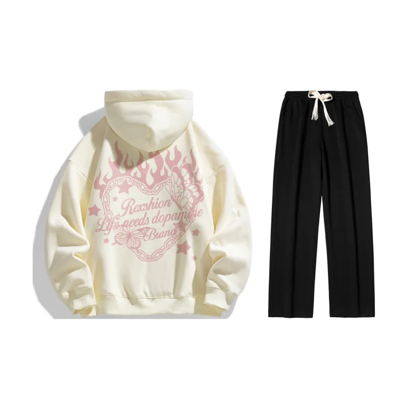 REXSHION Sweatshirt Sets Unisex-6
