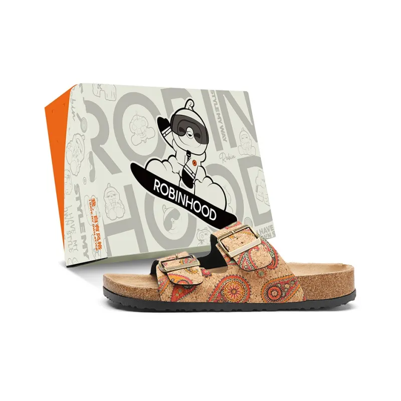 ROBINHOOD Slide Slippers Women's Box Included-15