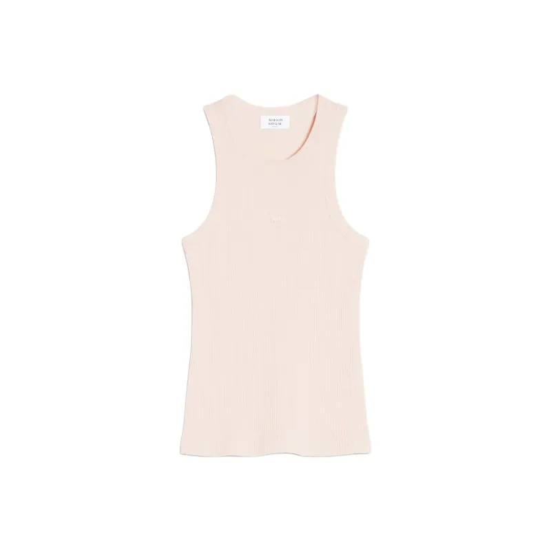 Maison Kitsune Baby Fox Ribbed Tank Top-0