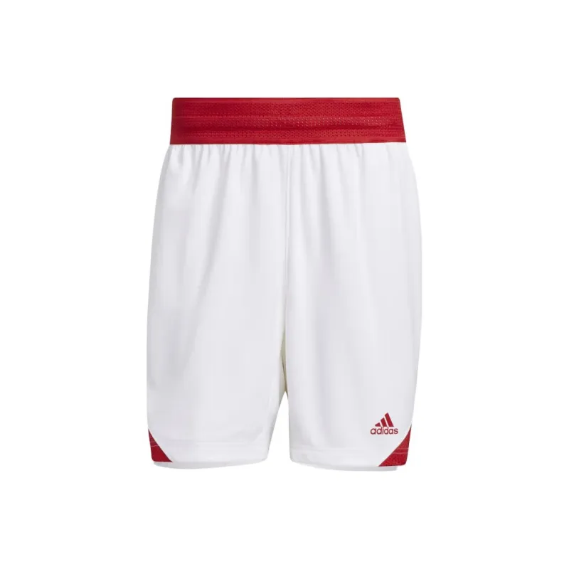 Adidas Basketball Shorts Men Red White-0