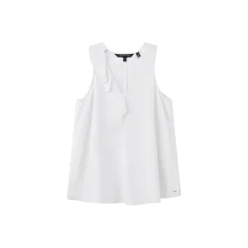 ARMANI EXCHANGEAE FW24 Tank Top Women's Linen White