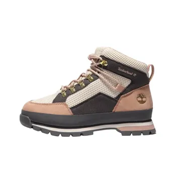 Timberland Euro Hiker Anti Slip Wear Resistant Mid Top Hiking Shoes Women's Pink