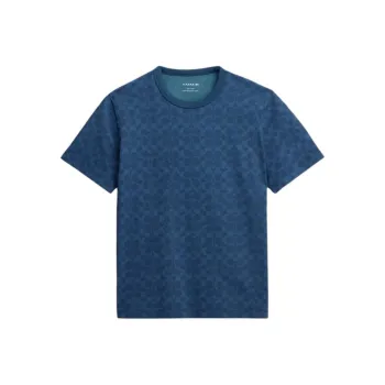 COACH T Shirt Women's Marine Blue