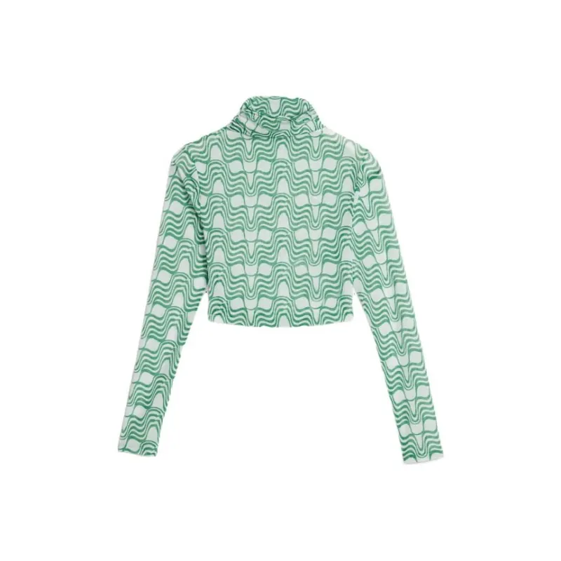 PUMA T Shirts Women's Green-0