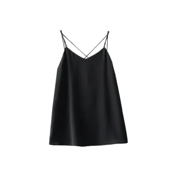 SHALLOW STREAMS Tank Tops Women's Classic Black