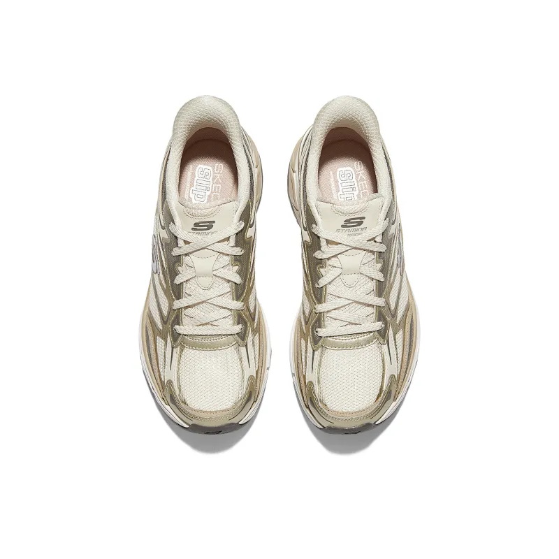 Skechers Low Top Chunky Sneakers Women's Gold-2