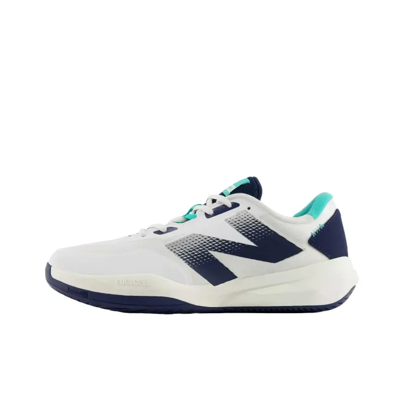 New Balance Low Top Tennis Shoes Men's White-0