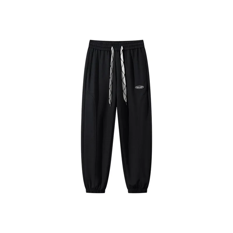 K bird Knitted Fabric Casual Pants Unisex-6