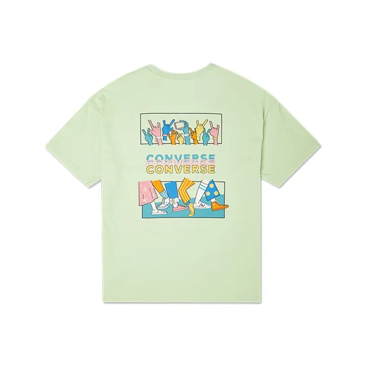 Converse T Shirt Women's Light Green-0