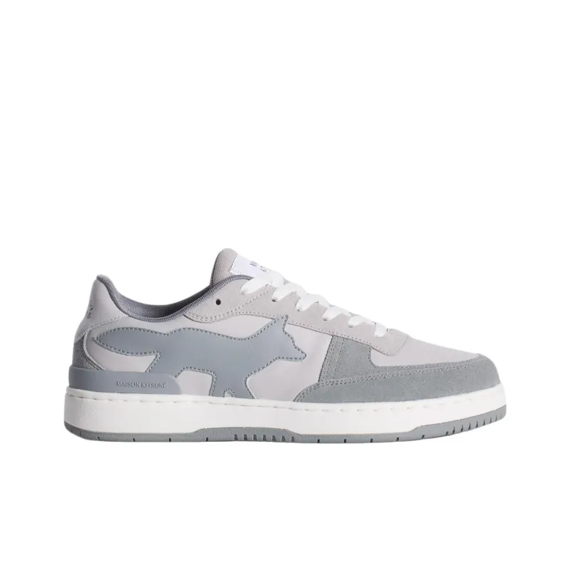 Maison Kitsune Chiru Low Top Skateboard Shoes Men's Gray-1