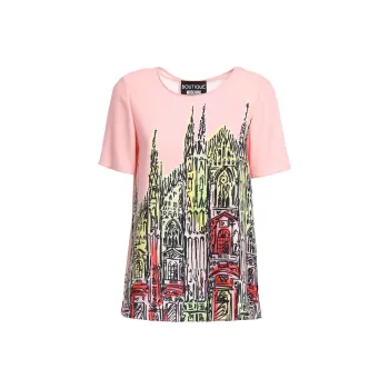 MOSCHINO T Shirts Women's Pink