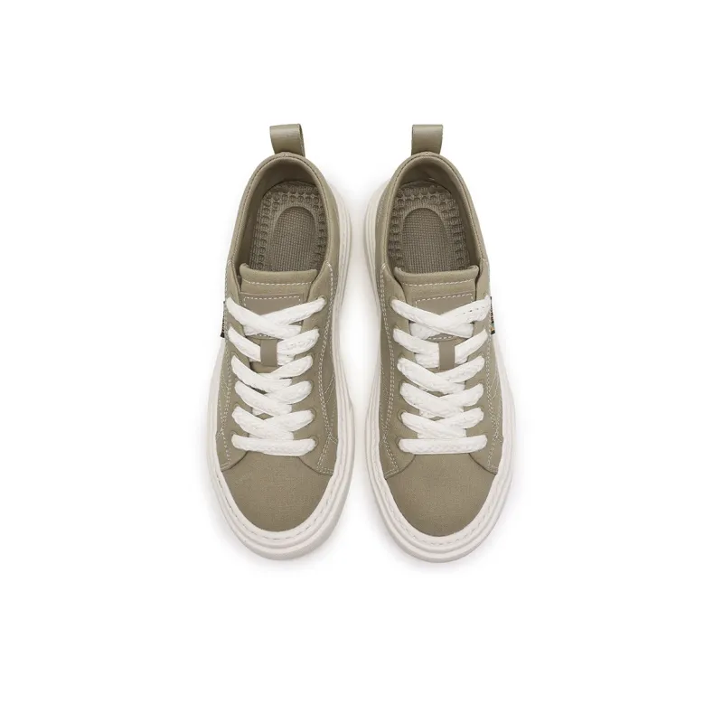 X ZONE Lightweight Height Increasing Low Top Canvas Shoes Men's-9