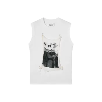 Ouyang Tank Tops Women's White